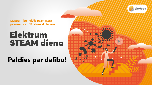 11.klases piedalās Elektrum STEM dienā