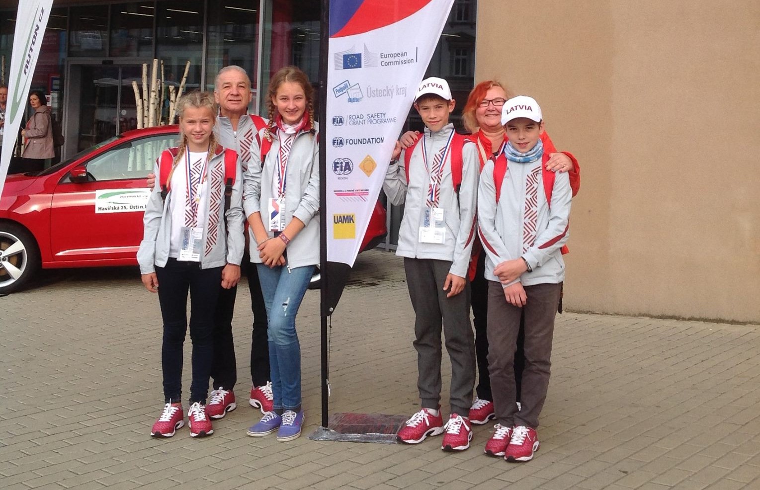Baložu jauno velosipēdistu izlase – Eiropas čempioni
