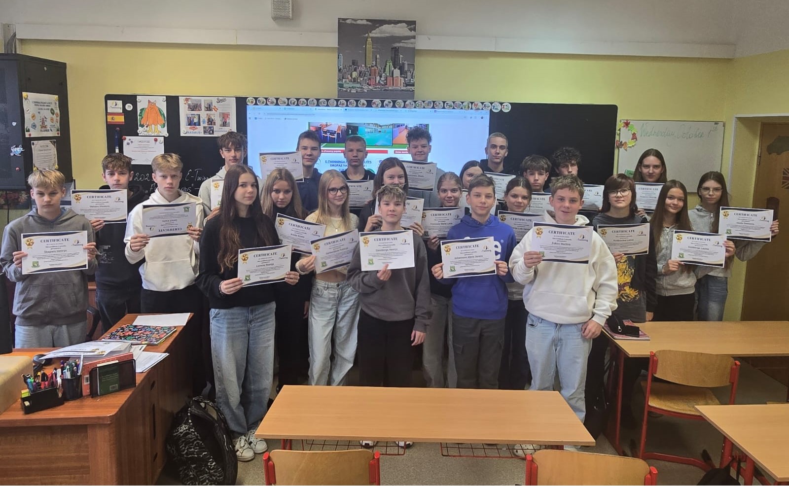 Starptautiskais eTwinning projekts “Babel Express”