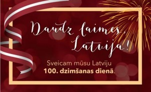Latvijai 100!